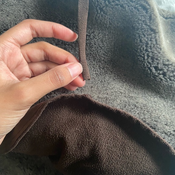 Chocolate Brown Afghan Coat - Picture 3 of 5